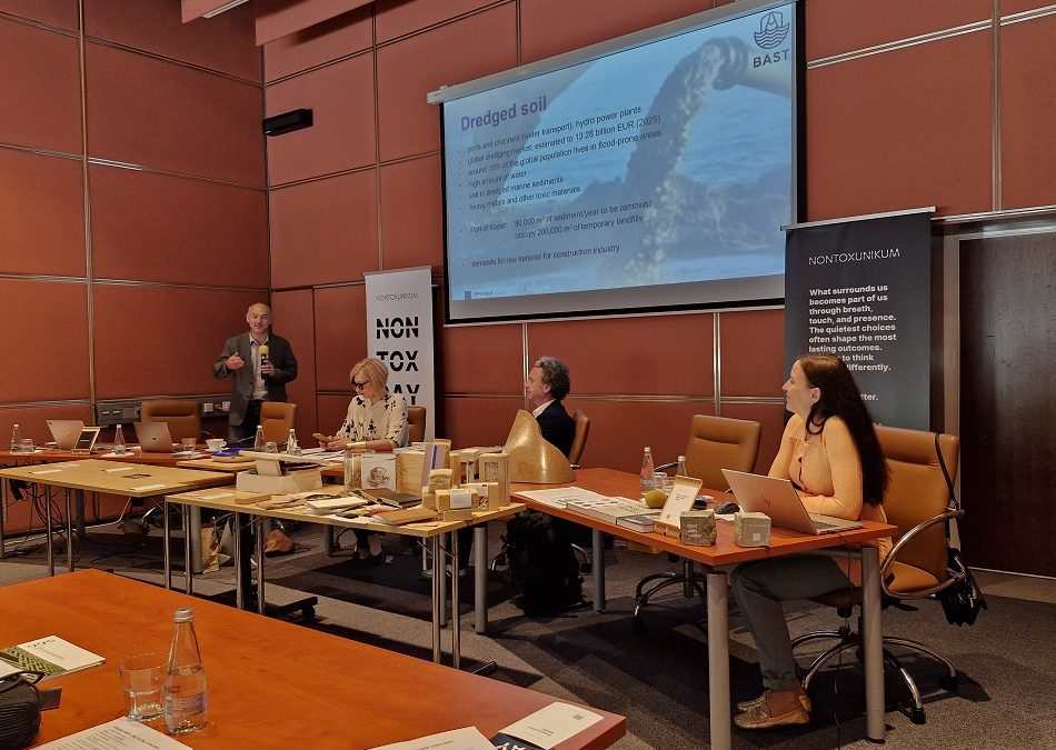 Materials, photo gallery, and video: Materials Matter – Non Tox Day: Slovenia as a European hub for bio-innovation in construction